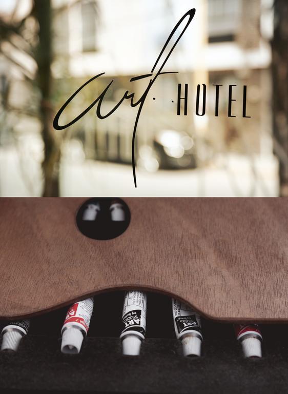 Art Hotel อากวสคาเลียนเทส ภายนอก รูปภาพ