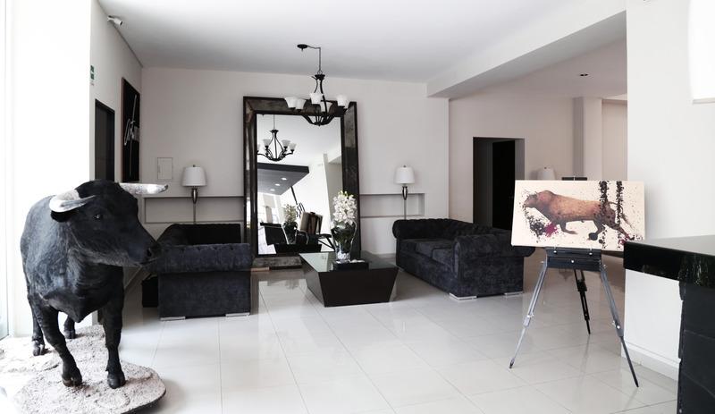 Art Hotel อากวสคาเลียนเทส ภายนอก รูปภาพ