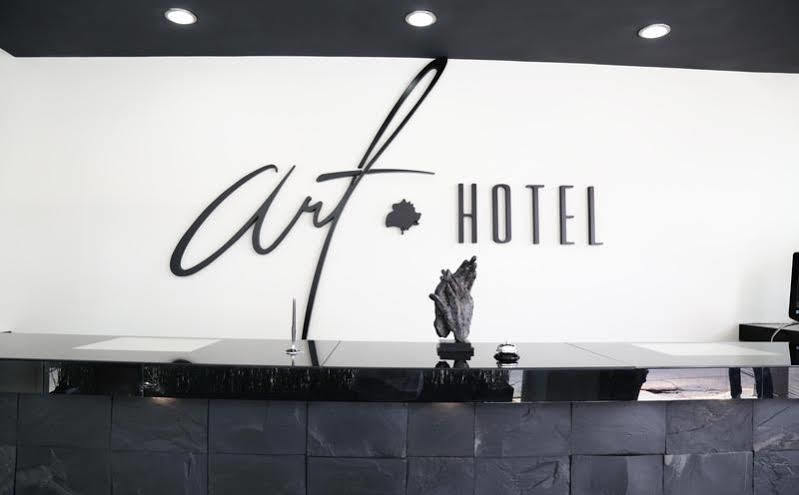 Art Hotel อากวสคาเลียนเทส ภายนอก รูปภาพ